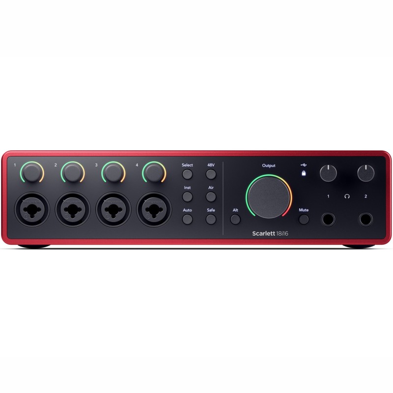 Scarlett Focusrite Scarlet18i16-4t 4th Gen USB-C Audio Interface