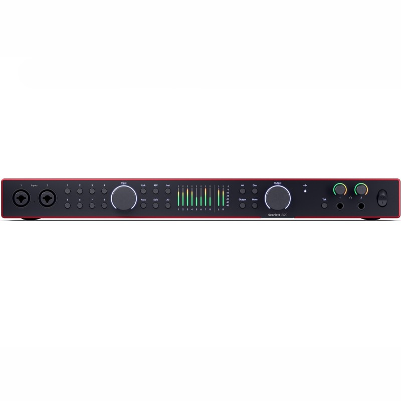 Scarlett Focusrite Scarlet18i20-4t 4th Gen USB Audio Interface