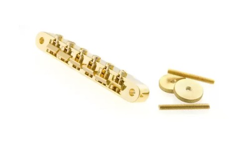 Gibson Accessories PBBR-020 ABR-1 Tune-O-Matic Bridge With Full Assembly - Gold