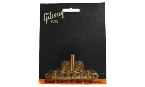 Gibson Accessories PBBR-020 ABR-1 Tune-O-Matic Bridge With Full Assembly - Gold