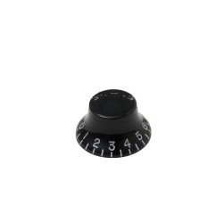 Gibson Accessories PRHK-010 Top Hats Knobs - Black 4/Pkg