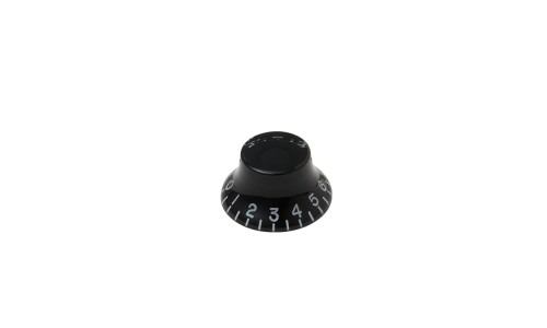 Gibson Accessories PRHK-010 Top Hats Knobs - Black 4/Pkg