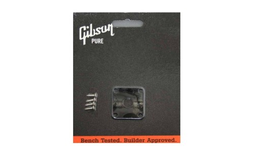 Gibson Accessories PRJP-010 Jack Plate - Black Plastic