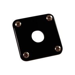 Gibson Accessories PRJP-010 Jack Plate - Black Plastic