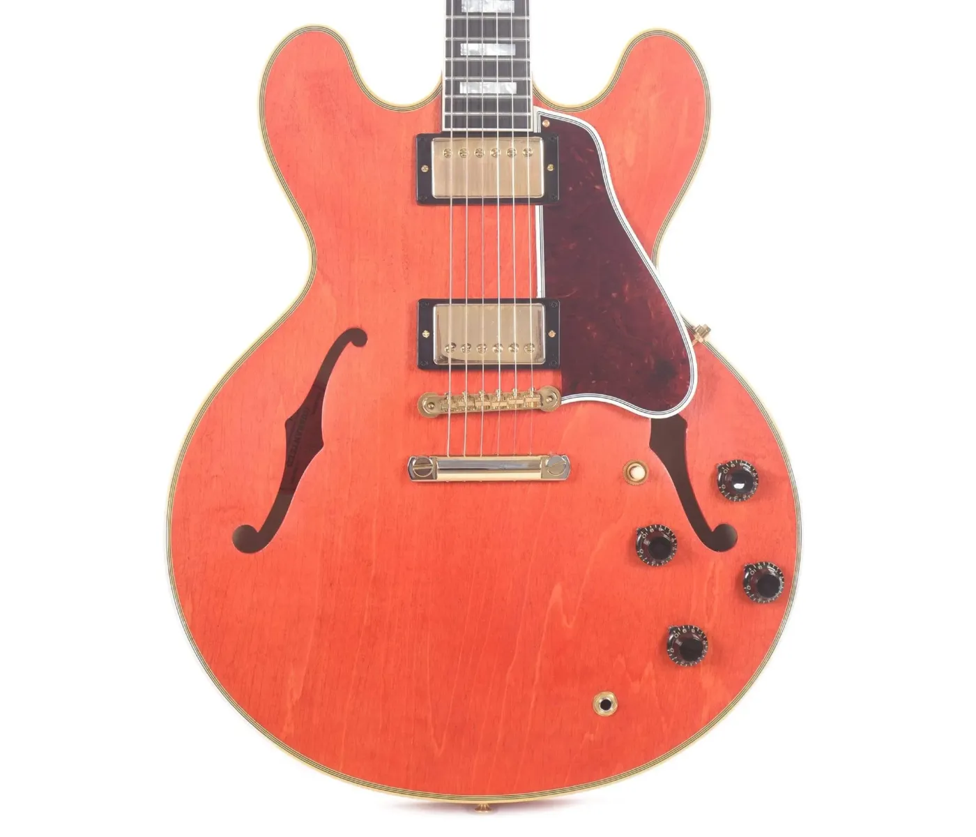 Gibson Custom Shop 59ES355LAWMGH1 Murphy Lab 1959 ES-355 Reissue Stop Bar Semi-Hollowbody Electric Guitar - Watermelon Red