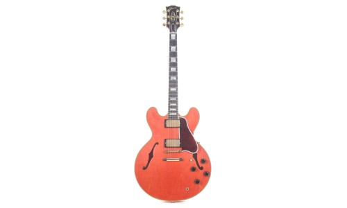 Gibson Custom Shop 59ES355LAWMGH1 Murphy Lab 1959 ES-335 Reissue Stop Bar Semi-Hollowbody Electric Guitar - Watermelon Red