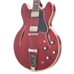 Gibson Custom Shop 64ESTLVOSCNH11964 Artist Trini Lopez Standard Reissue VOS Semi-Hollowbody Electric Guitar - 60s Cherry