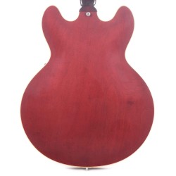 Gibson Custom Shop 64ESTLVOSCNH11964 Artist Trini Lopez Standard Reissue VOS Semi-Hollowbody Electric Guitar - 60s Cherry