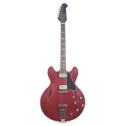 Gibson Custom Shop 64ESTLVOSCNH11964 Artist Trini Lopez Standard Reissue VOS Semi-Hollowbody Electric Guitar - 60s Cherry