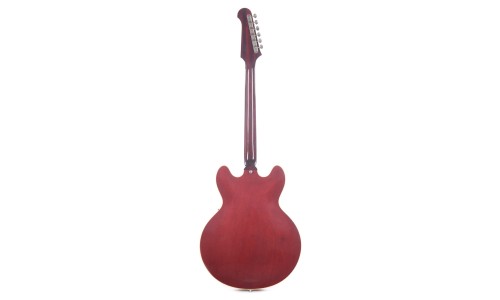 Gibson Custom Shop 64ESTLVOSCNH11964 Artist Trini Lopez Standard Reissue VOS Semi-Hollowbody Electric Guitar - 60s Cherry