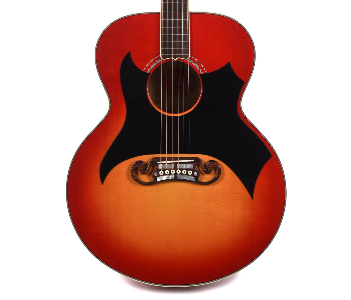 Gibson Custom Shop AMJBJC20VCS Artist Johnny Cash Signature SJ-200 Acoustic-Electric Guitar - Vintage Cherry Sunburst
