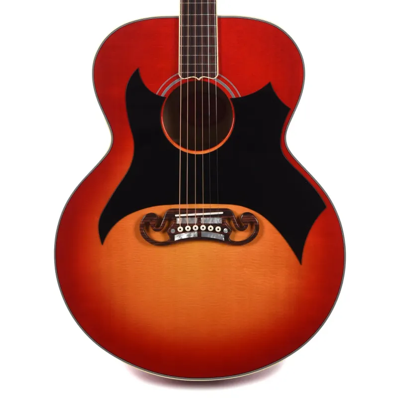 Gibson Custom Shop AMJBJC20VCS Artist Johnny Cash Signature SJ-200 Acoustic-Electric Guitar - Vintage Cherry Sunburst