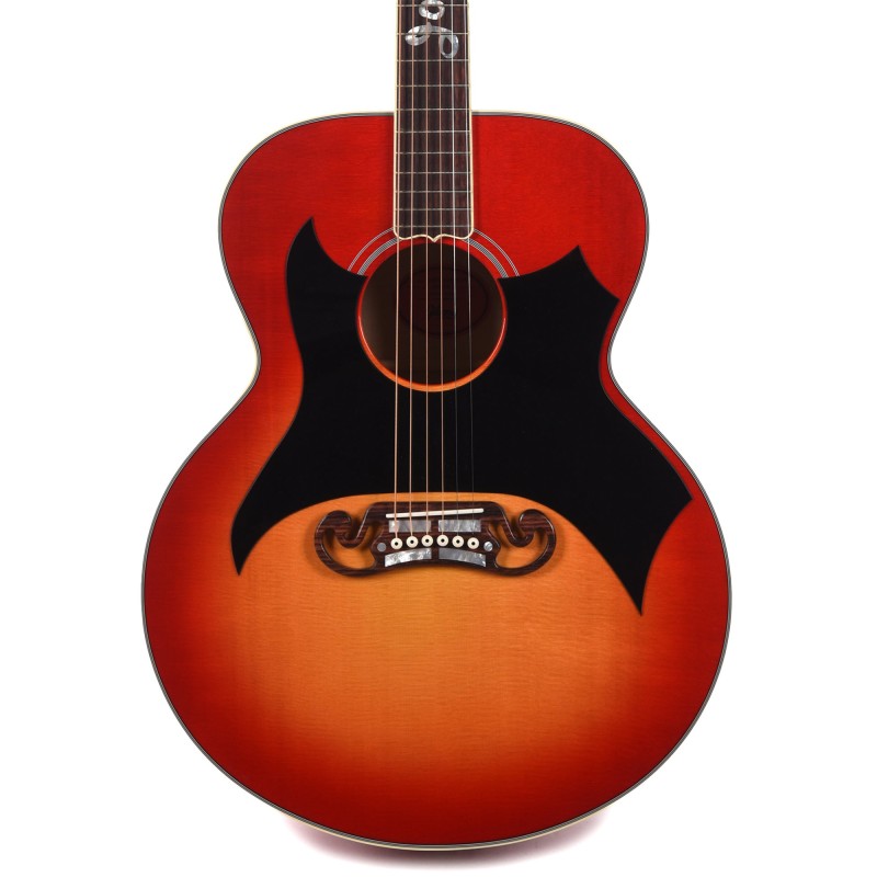 Gibson Custom Shop AMJBJC20VCS Artist Johnny Cash Signature SJ-200 Acoustic-Electric Guitar - Vintage Cherry Sunburst