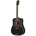 Gibson Kirk Hammett Raven Hummingbird Acoustic Guitar - Ebony