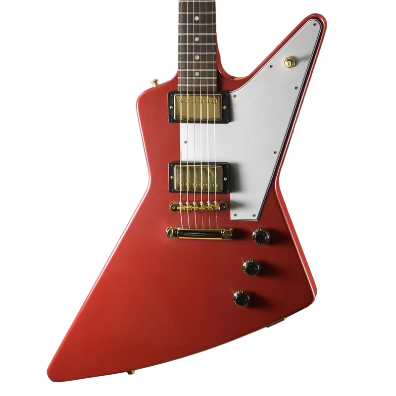 Gibson Custom Shop CUS18828 1958 Korina Explorer VOS Electric Guitar - Cardinal Red