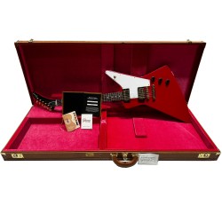 Gibson Custom Shop CUS18828 1958 Korina Explorer VOS Electric Guitar - Cardinal Red