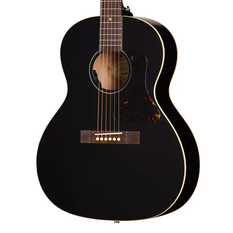Epiphone EASBKEBNH1 Blues King Studio Acoustic Electric Guitar - Ebony