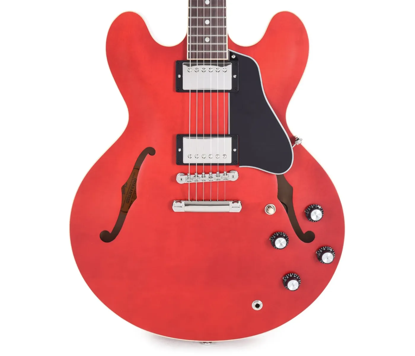 Gibson USA ES35S00WCNH1 ES-335 Satin Semi-Hollowbody Electric Guitar - Satin Cherry (PRE ORDER)