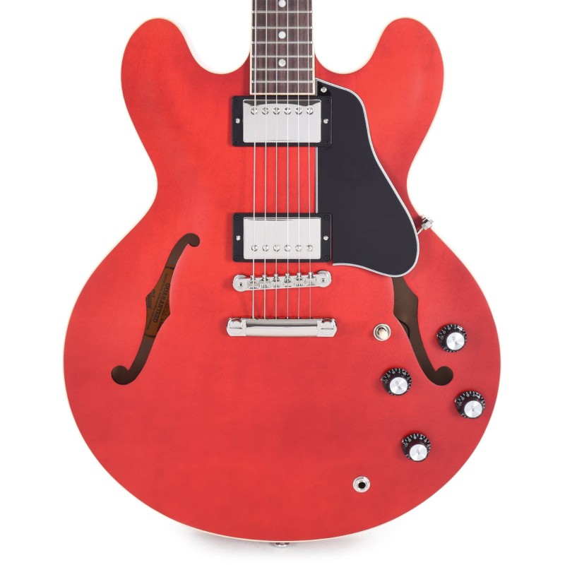 Gibson USA ES35S00WCNH1 ES-335 Satin Semi-Hollowbody Electric Guitar - Satin Cherry