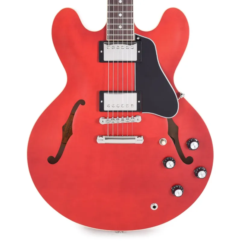 Gibson USA ES35S00WCNH1 ES-335 Satin Semi-Hollowbody Electric Guitar - Satin Cherry (PRE ORDER)