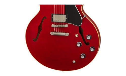 Gibson USA ES35S00WCNH1 ES-335 Satin Semi-Hollowbody Electric Guitar - Satin Cherry