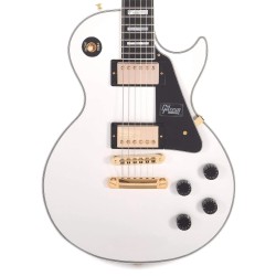 Gibson Custom Shop LPC-AWGH1E Les Paul Custom with Ebony Fingerboard Gloss Electric Guitar - Alpine White