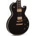 Gibson Custom Shop LPCU700EBGH1 Les Paul '70s Custom Electric Guitar - Ebony