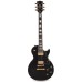 Gibson Custom Shop LPCU700EBGH1 Les Paul '70s Custom Electric Guitar - Ebony