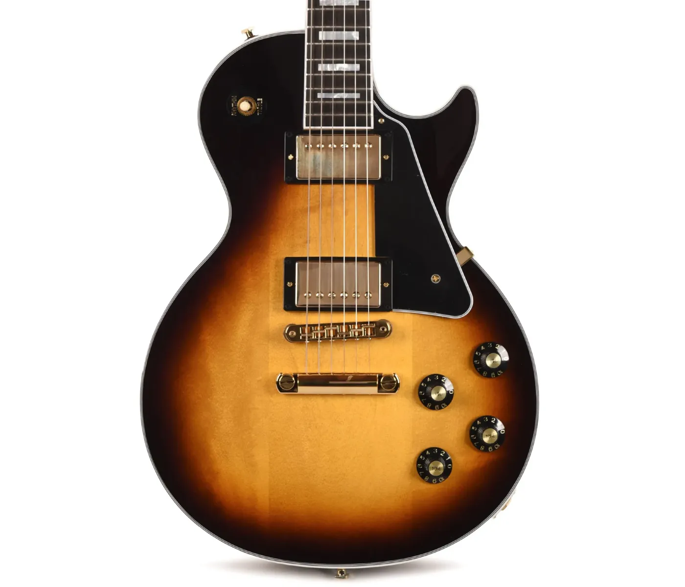 Gibson Custom Shop LPCU700T3GH1 Les Paul '70s Custom Electric Guitar - Tobacco Burst