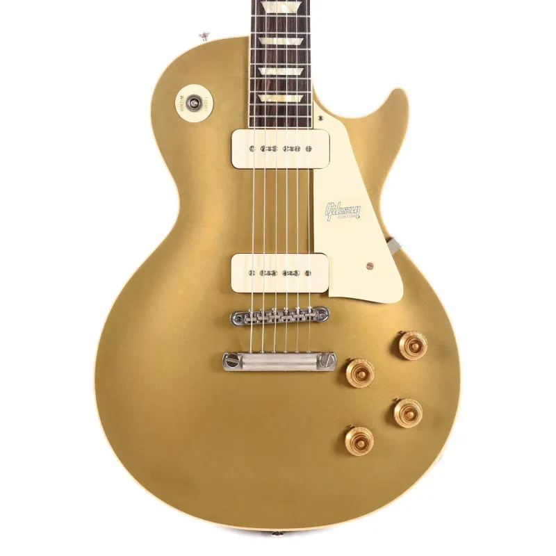 Gibson Custom Shop LPR56VODGNH1 Les Paul 1956 Gold Top Reissue VOS Electric Guitar - Double Gold (PRE ORDER) Gibson Custom Shop LPR56VODGNH1 Les Paul 1956 Gold Top Reissue VOS Electric Guitar - Double Gold (PRE ORDER)