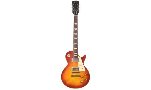 Gibson Custom Shop LPR58VOWCSNH1 Les Paul 1958 Standard Reissue VOS Electric Guitar - Washed Cherry Sunburst