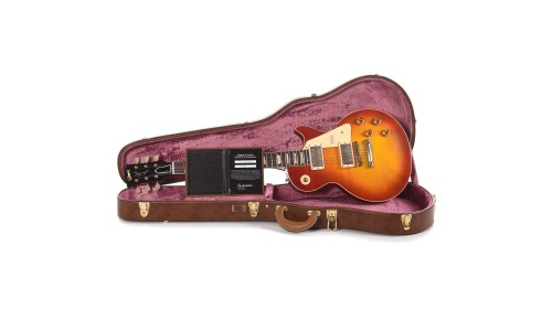 Gibson Custom Shop LPR58VOWCSNH1 Les Paul 1958 Standard Reissue VOS Electric Guitar - Washed Cherry Sunburst