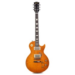 Gibson Custom Shop LPR59GRNYMLNH1 Les Paul Standard Kirk Hammett "Greeny" Electric Guitar - Greeny Burst