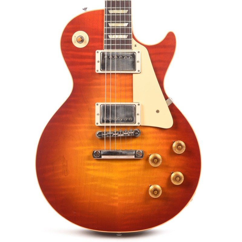Gibson Custom Shop LPR59ULSTBNH1 Murphy Lab 1959 Les Paul Standard Reissue Electric Guitar - Sunrise Teaburst