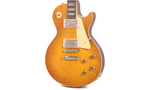 Gibson Custom Shop LPR59VODLBNH11959 Les Paul Standard Reissue VOS Electric Guitar - Dirty Lemon