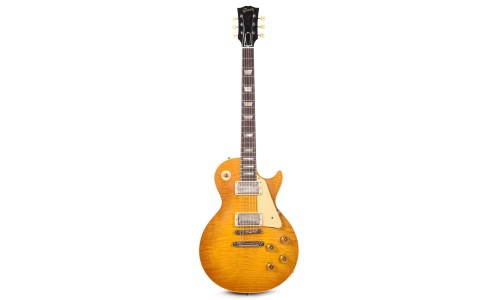 Gibson Custom Shop LPR59VODLBNH11959 Les Paul Standard Reissue VOS Electric Guitar - Dirty Lemon