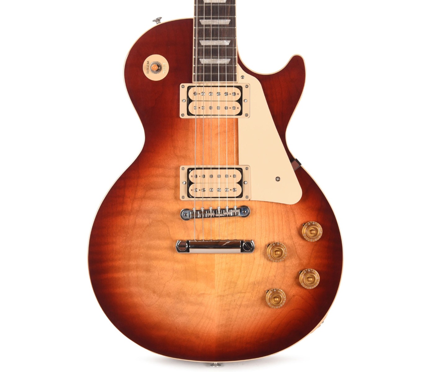 Gibson USA LPS5DCW25VUNH1 Les Paul Standard '50s Double Trouble Electric Guitar - Vintage Bourbon Burst