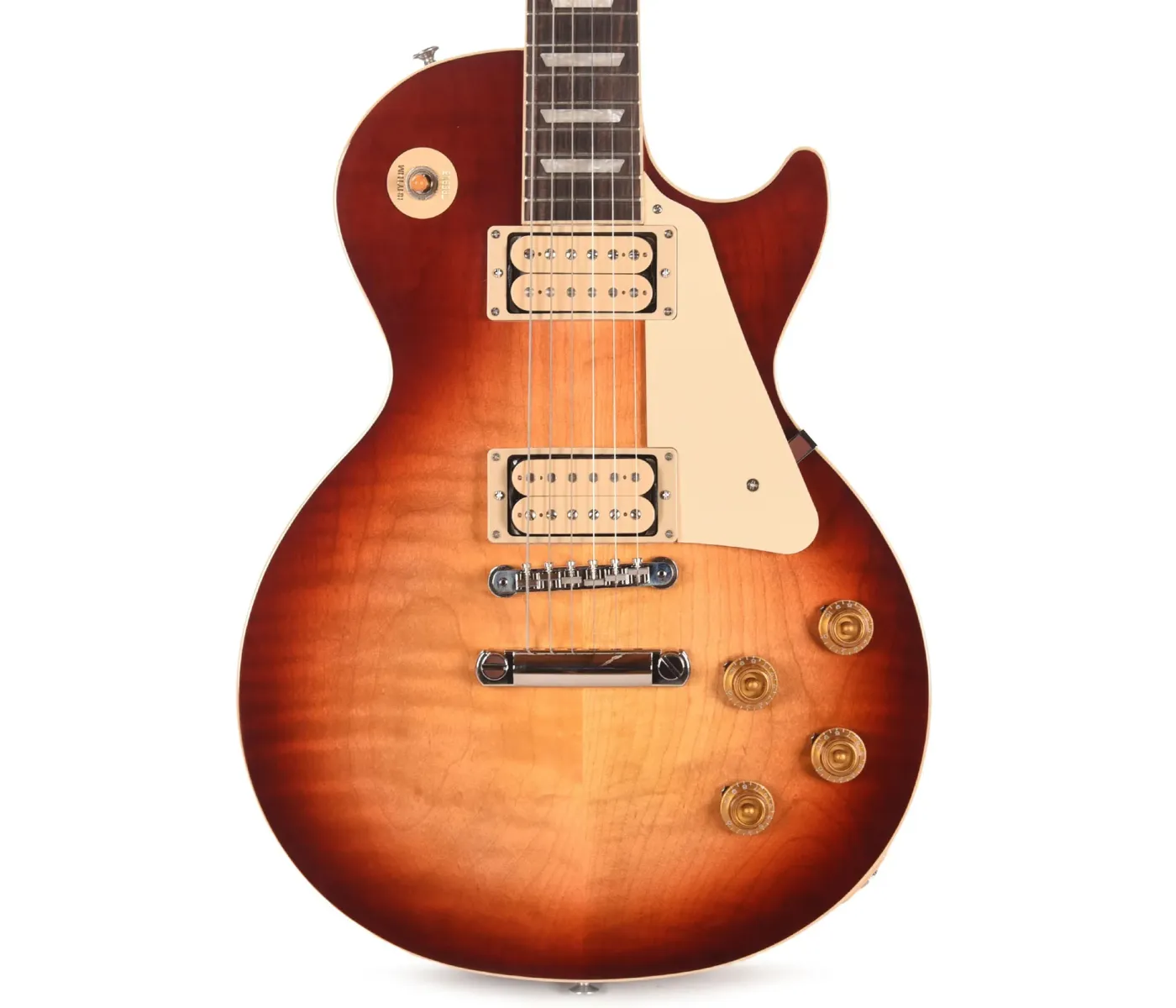 Gibson USA LPS5DCW25VUNH1 Les Paul Standard '50s Double Trouble Electric Guitar - Vintage Bourbon Burst Gibson USA LPS5DCW25VUNH1 Les Paul Standard '50s Double Trouble Electric Guitar - Vintage Bourbon Burst