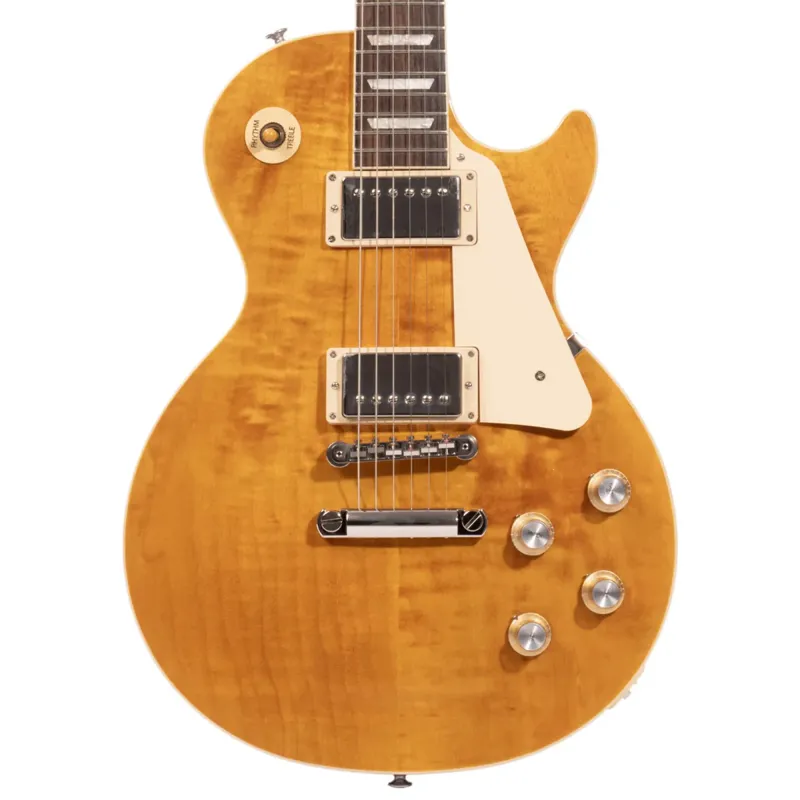 Gibson USA LPS600HYNH1 Les Paul Standard '60s Figured Top Electric Guitar - Honey Amber (PRE ORDER)