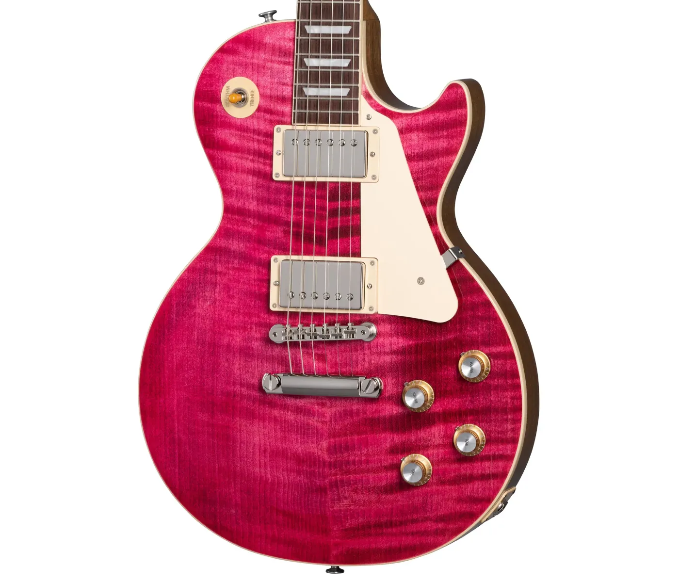 Gibson USA LPS600TFNH1 Les Paul Standard '60s Figured Top Electric Guitar - Trans Fuchsia (PRE ORDER)