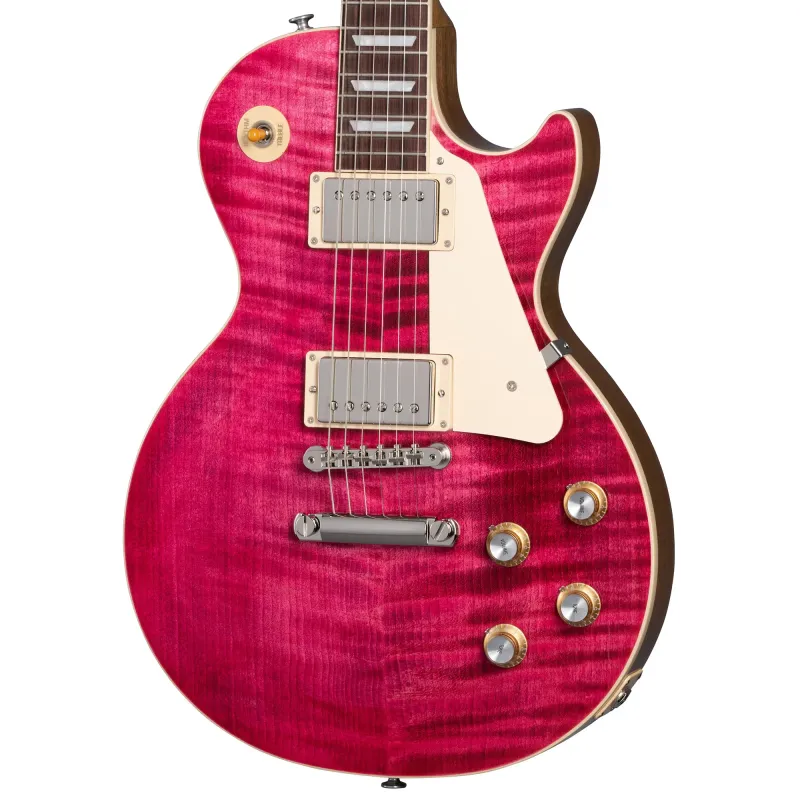 Gibson USA LPS600TFNH1 Les Paul Standard '60s Figured Top Electric Guitar - Trans Fuchsia (PRE ORDER)