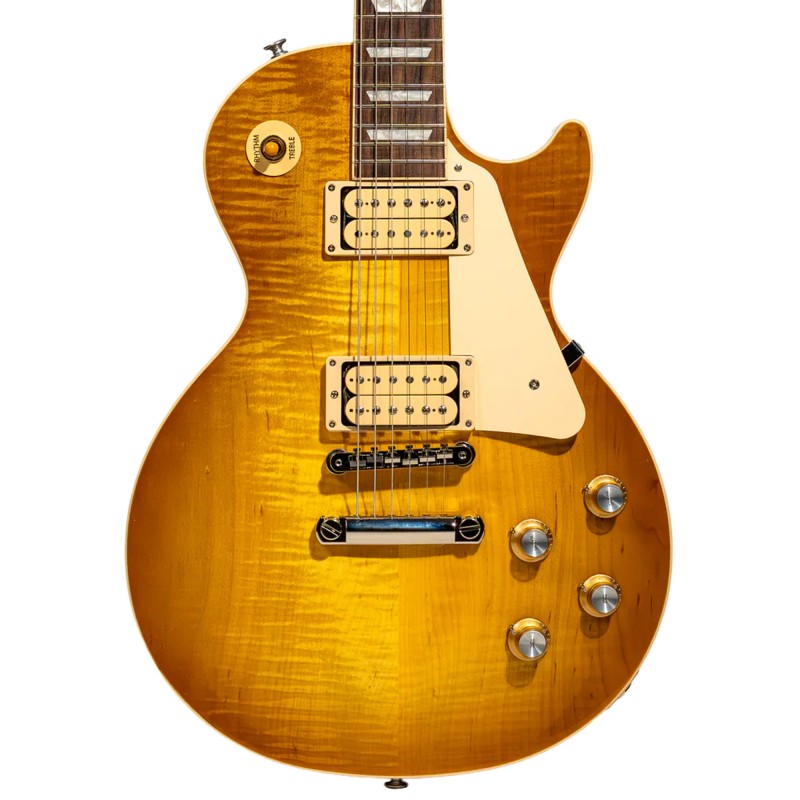 Gibson USA LPS6DCW25VHNH1 Les Paul Standard '60s Double Trouble Electric Guitar - Vintage Honey Burst