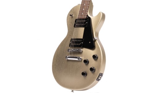 Gibson USA LPTRM00MTCH1 Les Paul Modern Lite Electric Guitar - Gold Mist Satin