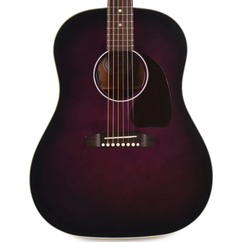 Gibson MCRS45PB J-45 Standard Acoustic Electric Guitar - Purple Burst