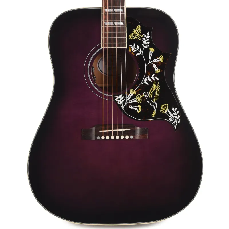 Gibson MCSSHBPB Hummingbird Standard Acoustic Electric Guitar - Purple Burst