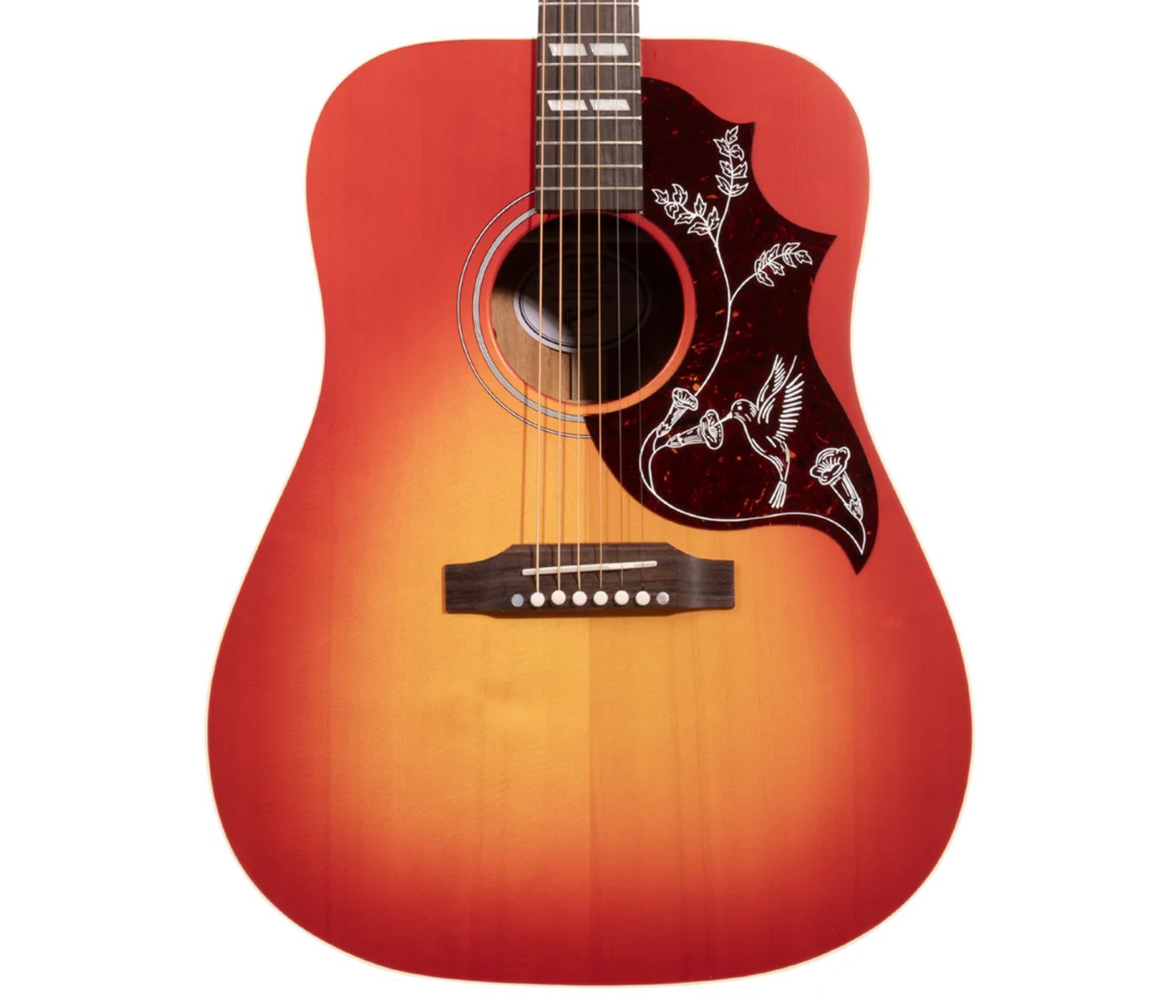 Gibson Acoustic MCSSHBSPCVCS Hummingbird Special Acoustic-Electric Guitar -  Vintage Cherry Sunburst