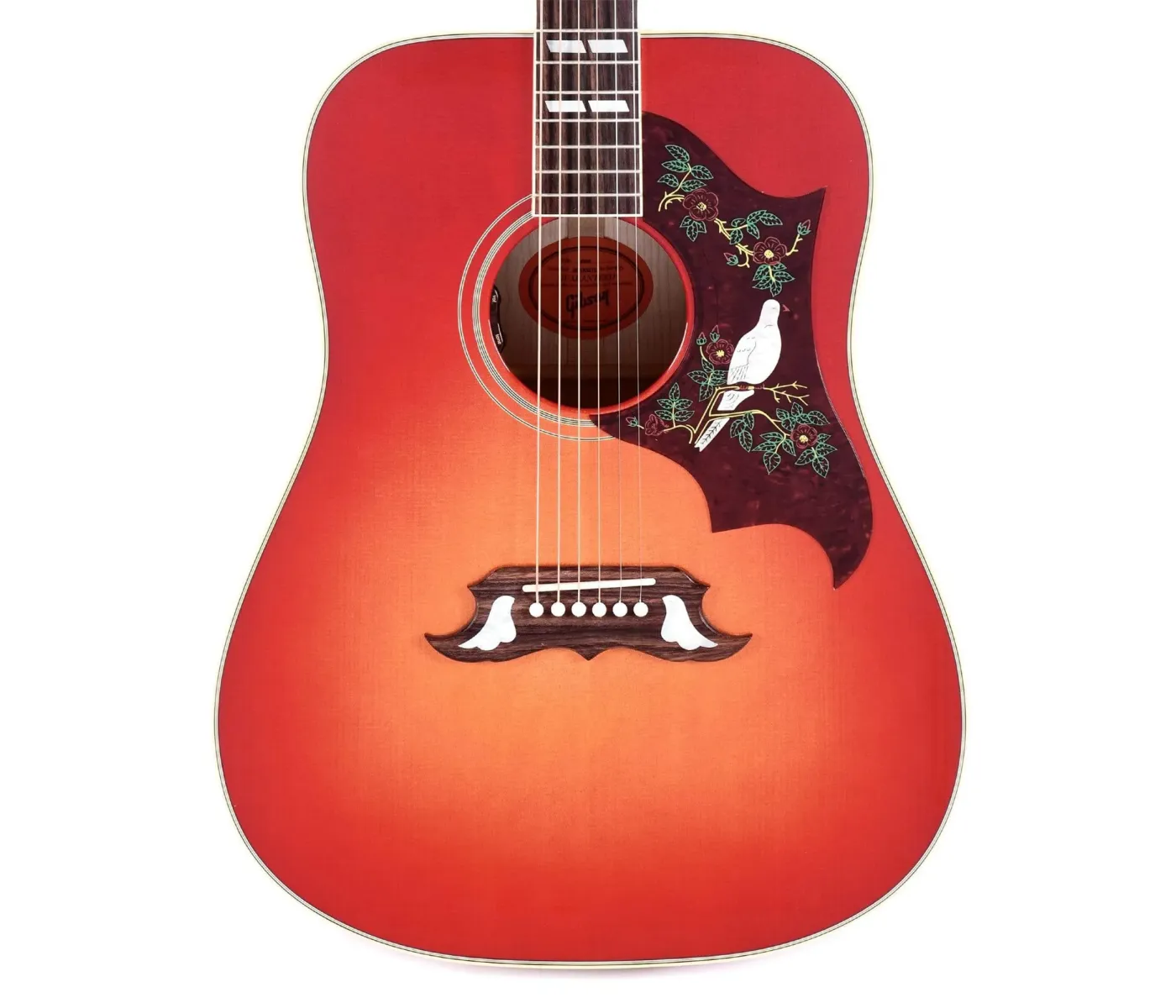 Gibson OCSSDOVCS Dove Original Acoustic-Electric Guitar - Vintage Cherry Sunburst