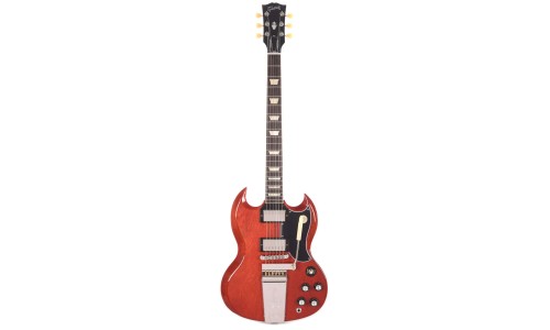 Gibson USA SG61V00VENH1 SG Standard '61 Maestro Vibrola Electric Guitar - Vintage Cherry