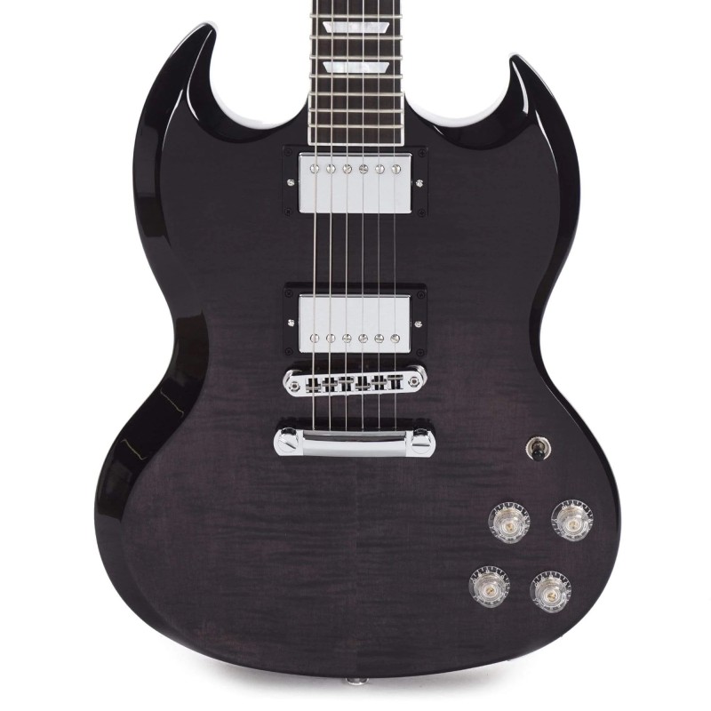 Gibson USA SGM01E8CH1 SG Modern Electric Guitar - Trans Black Fade