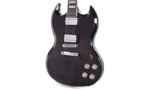 Gibson USA SGM01E8CH1 SG Modern Electric Guitar - Trans Black Fade